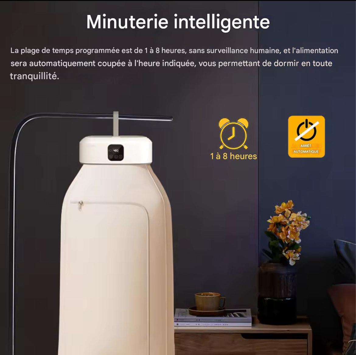 Sèche-linge portable avec stérilisation UV – Compact, rapide et économique