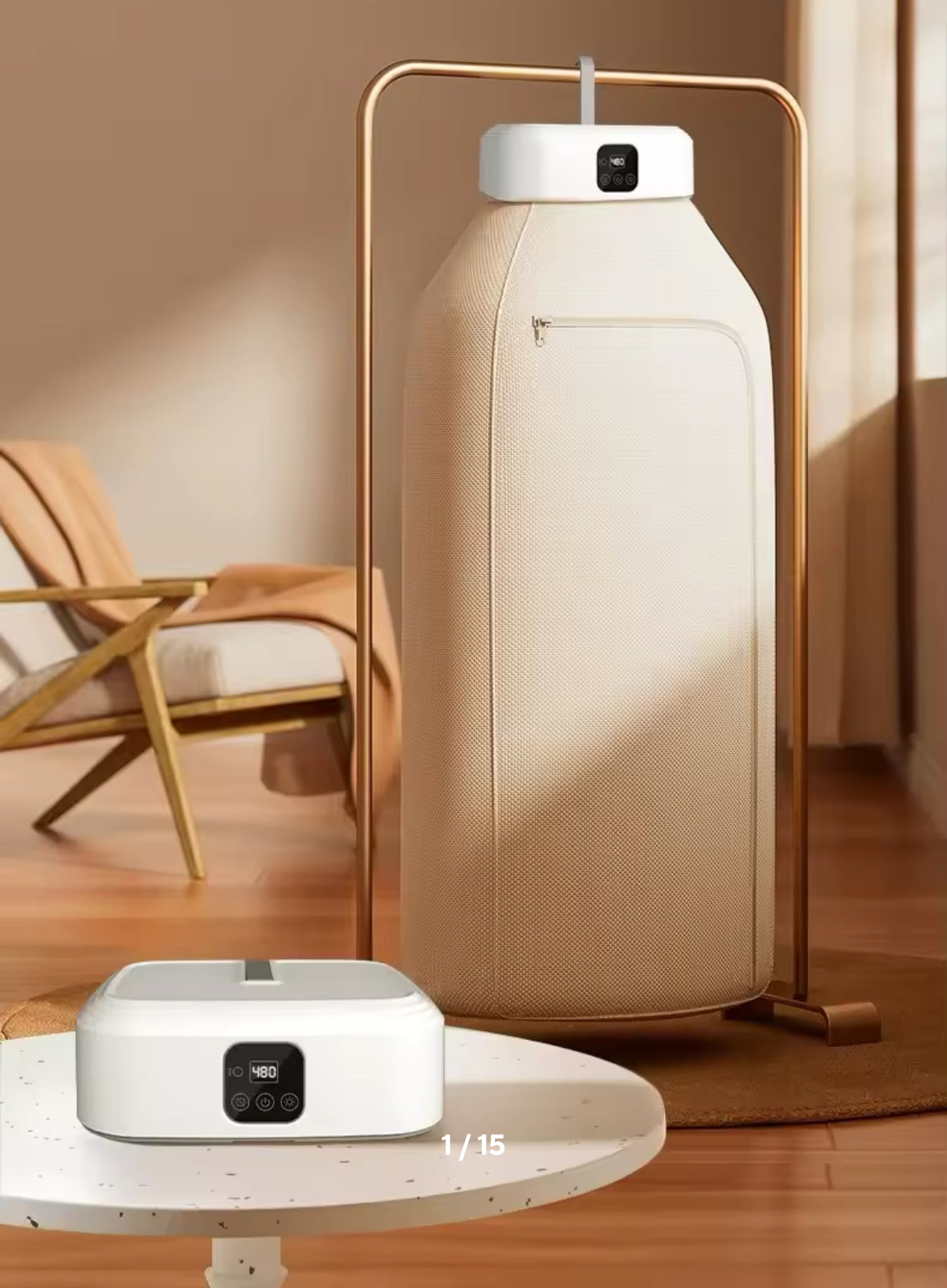 Sèche-linge portable avec stérilisation UV – Compact, rapide et économique